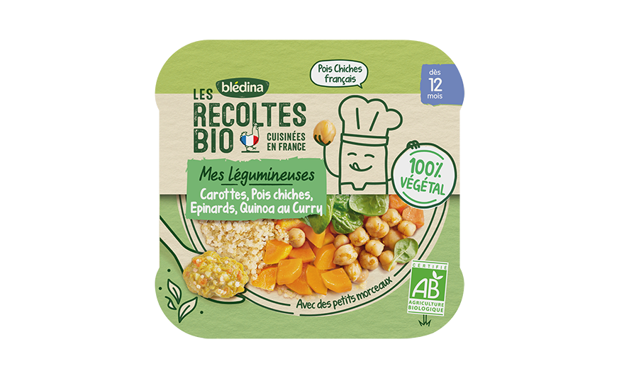 Les Recoltes Bio Carottes Pois Chiches Epinards Quinoa Au Curry Pour Bebe Des 12 Mois Bledina Les Recoltes Bio Carottes Pois Chiches Epinards Quinoa Au Curry Pour Bebe Des 12 Mois Bledina