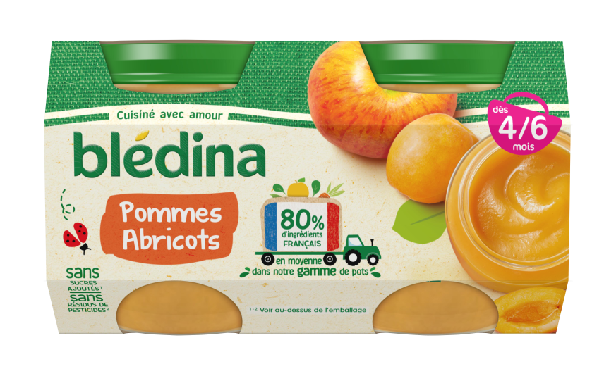 Petits Pots Pommes Abricots Pour Bebe Des 4 6 Mois Bledina Petits Pots Pommes Abricots Pour Bebe Des 4 6 Mois Bledina