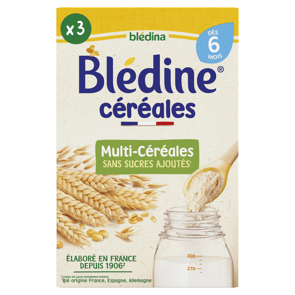 Blédine - Multicéréales - Lot x3
