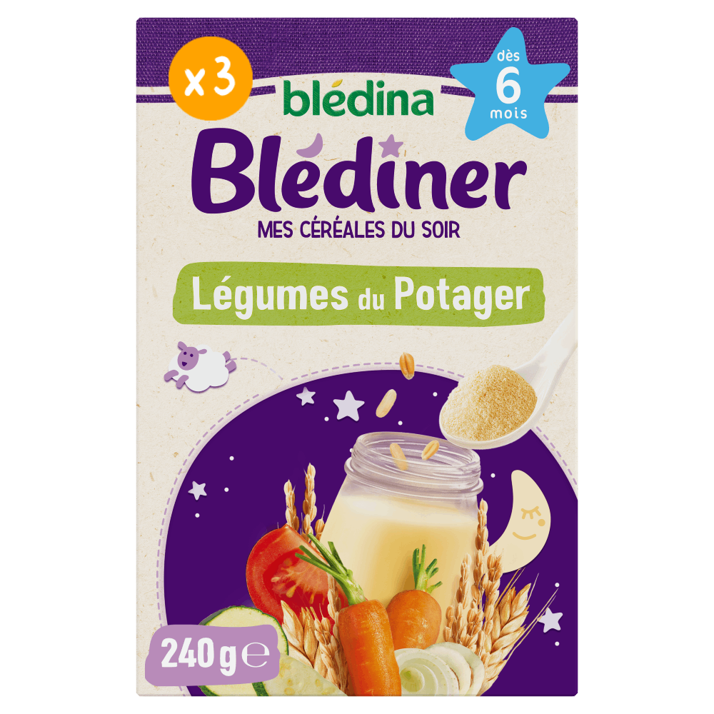 Blédîner - Légumes du potager - Lot x3