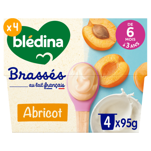 Les Brassés Abricot - Lot x4