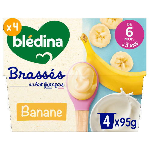 Les Brassés Banane - Lot x4