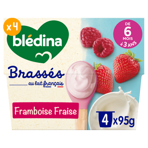 Les Brassés Framboise & Fraise - Lot x4