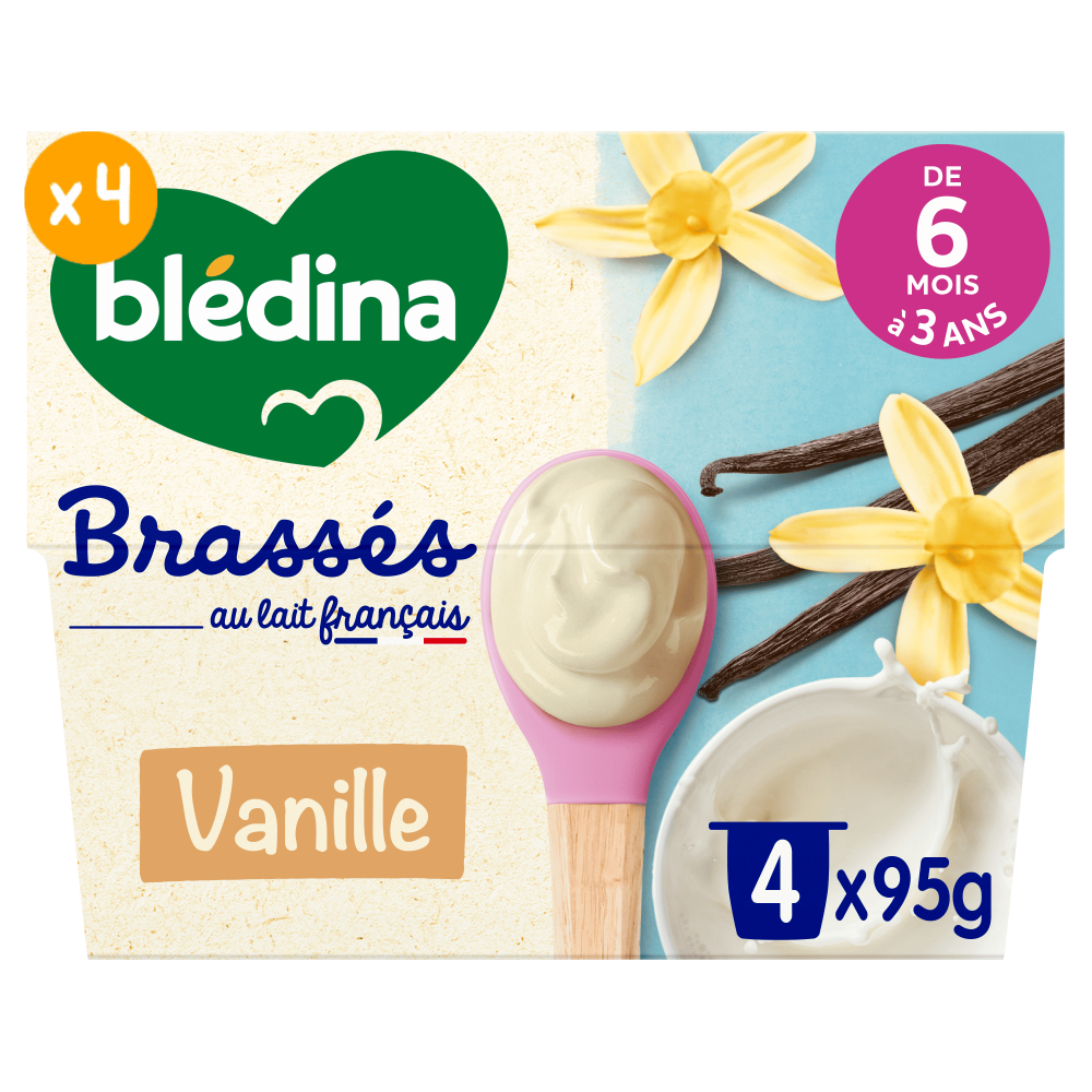 Les Brassés Vanille - Lot x4
