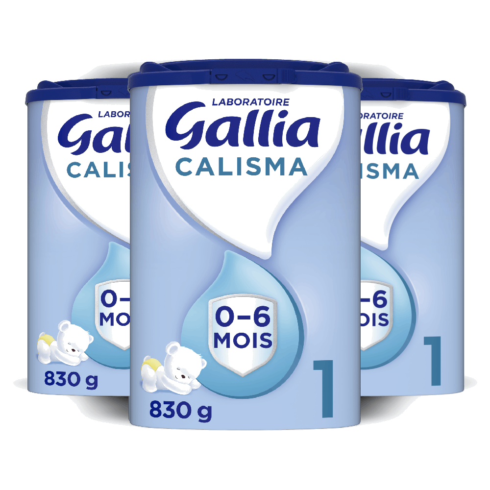 Calisma 1er âge - 830g - Lait infantile - Lot x3