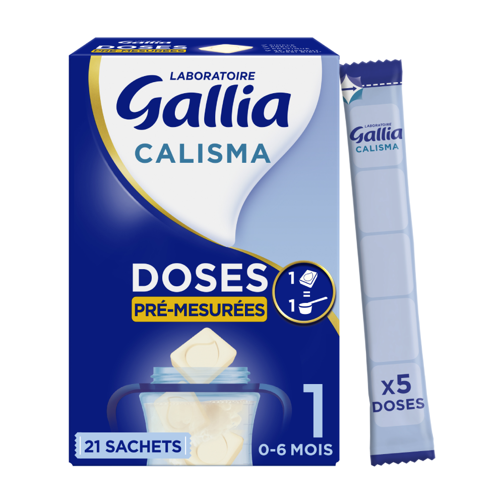 Doses Calisma Pré-mesurées 1er âge - 21 sachets de 5 doses - Lot x1